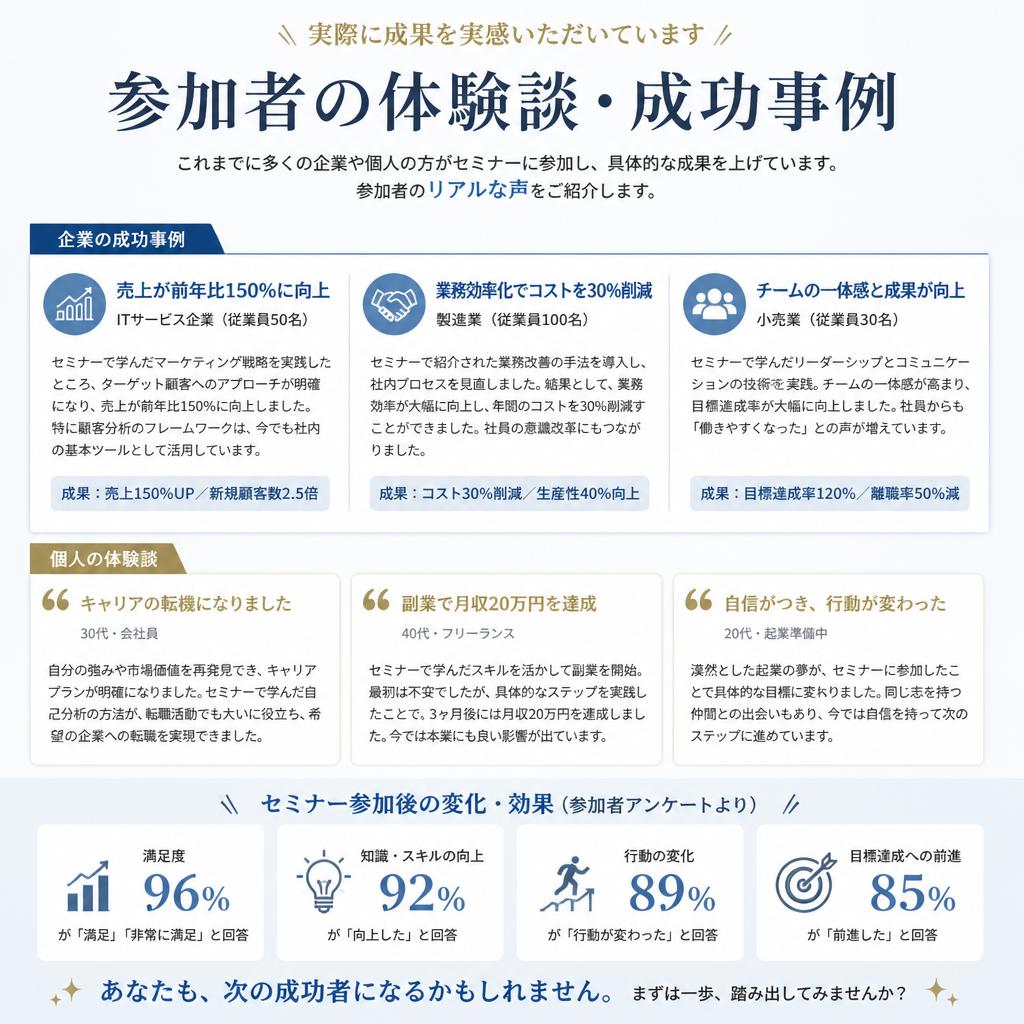 4. 参加者の声