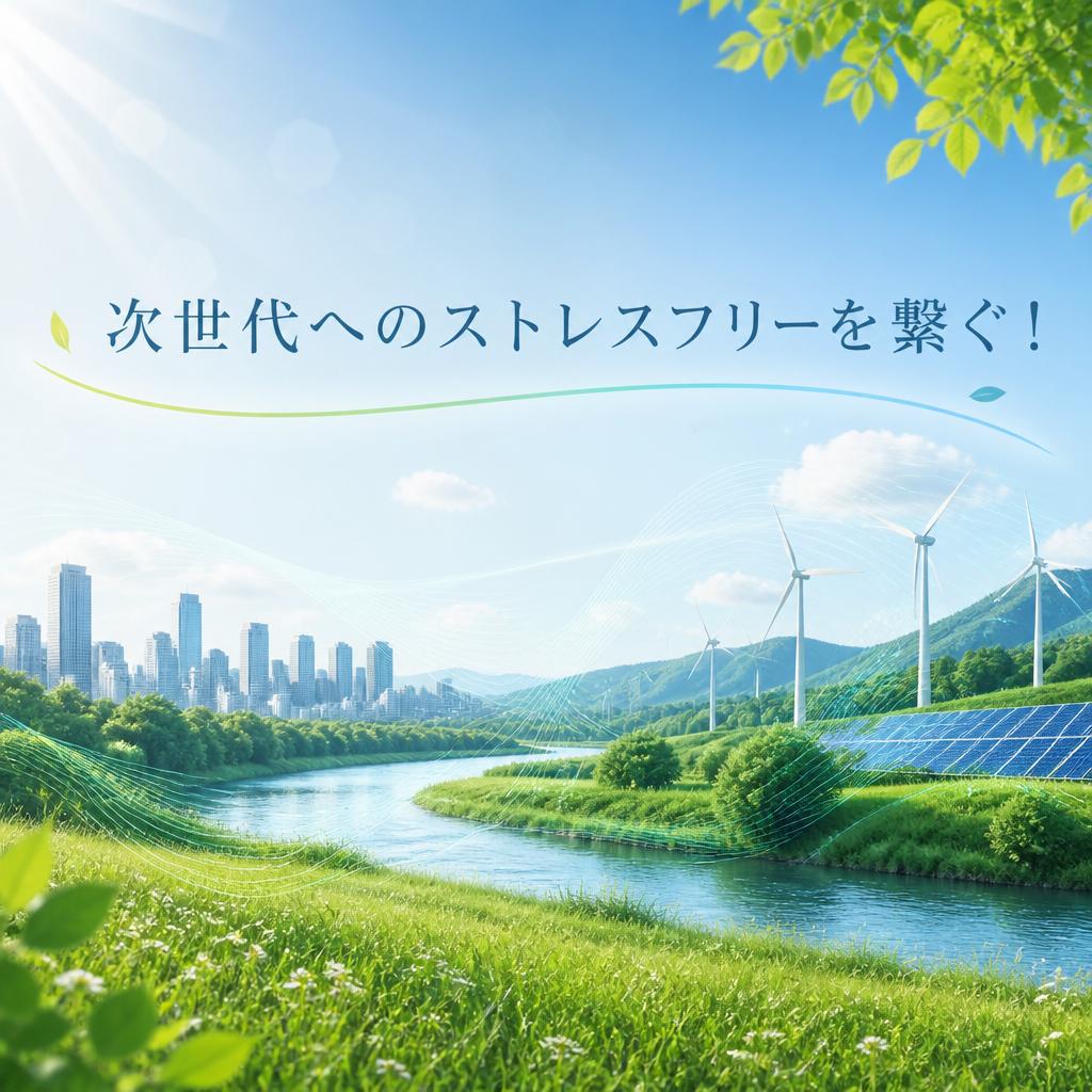 次世代へのストレスフリーを繋ぐ！