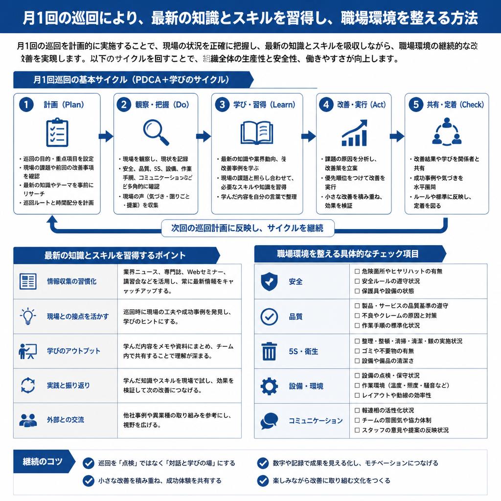 2. リスキリング衛生管理者巡回の重要性