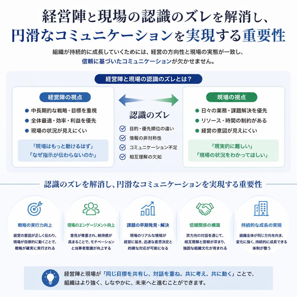 経営陣と現場の架け橋