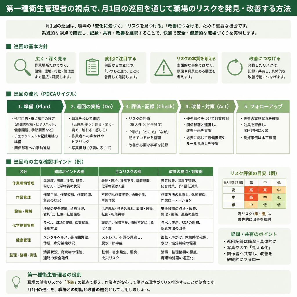 リスキリング巡回で早期発見！