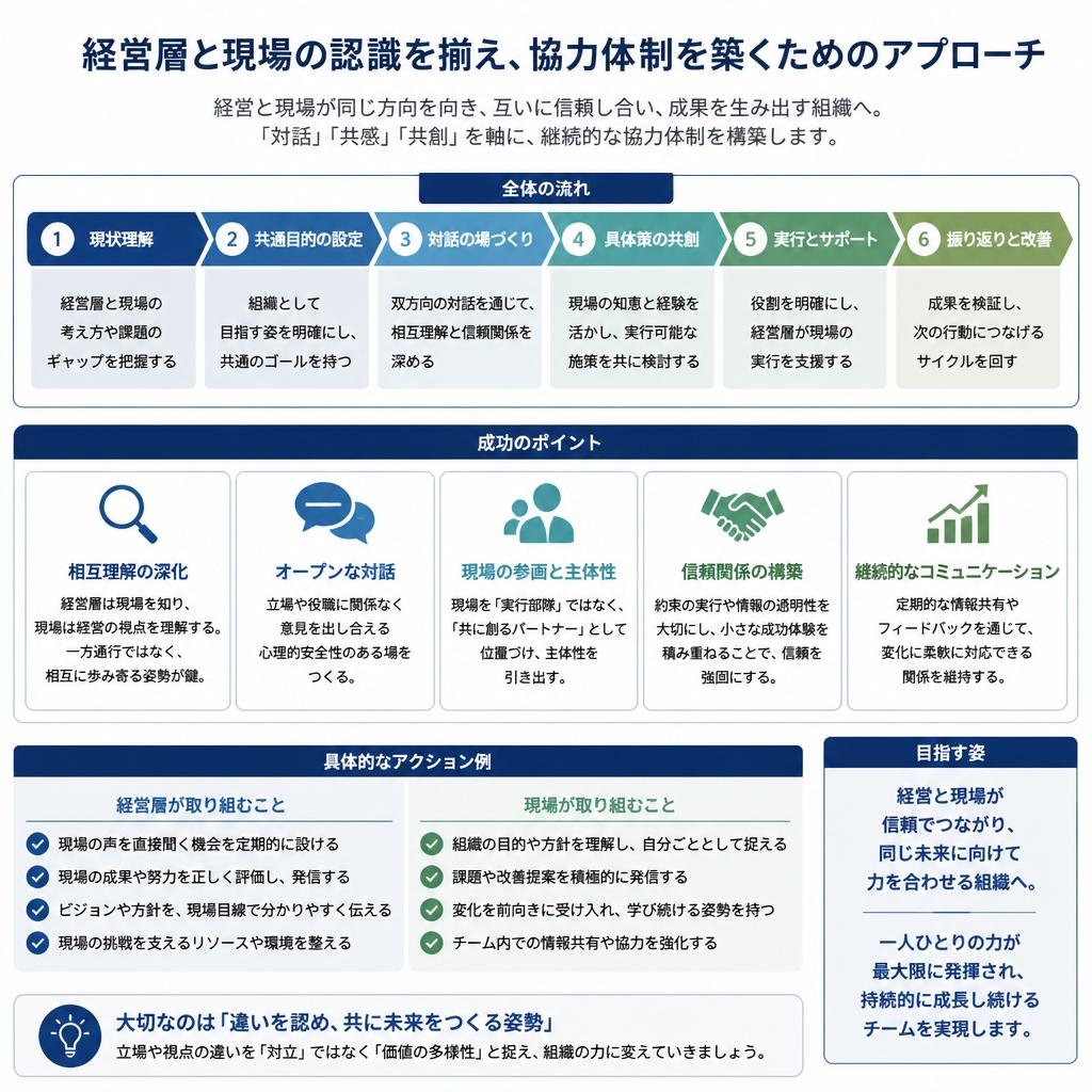 経営と現場のアライメント