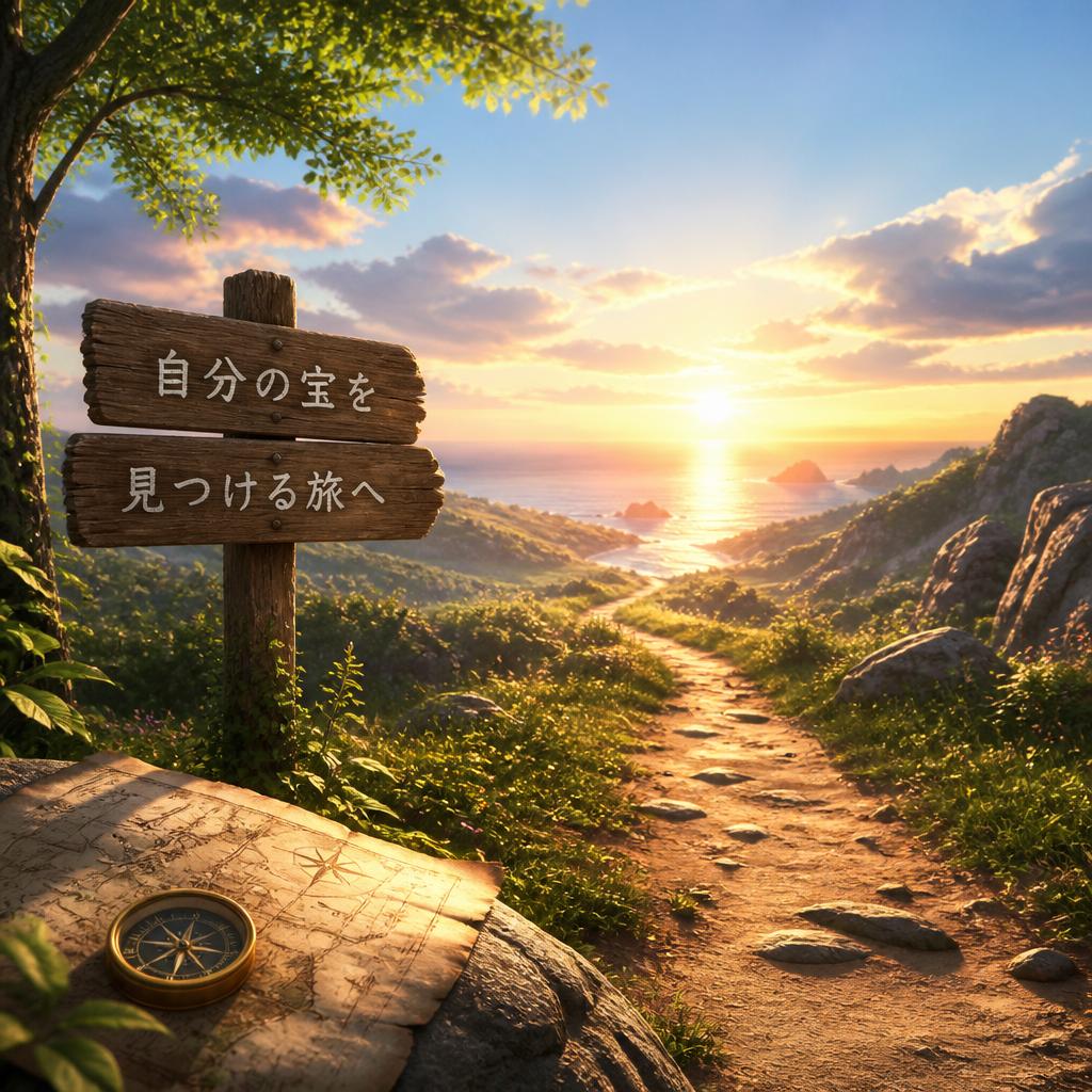 自分の宝を見つける旅へ