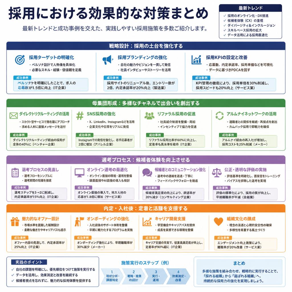 効果的な採用対策