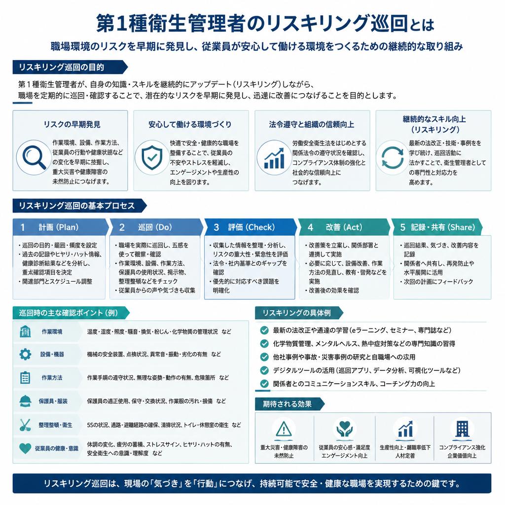 リスキリング巡回の重要性