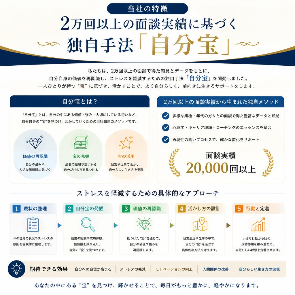 独自手法「自分宝」について