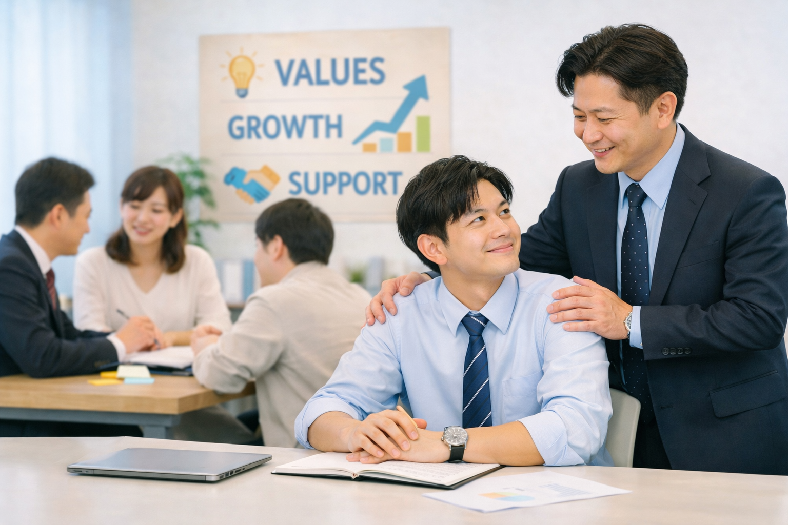 離職率を劇的改善する「伴走型支援」の力